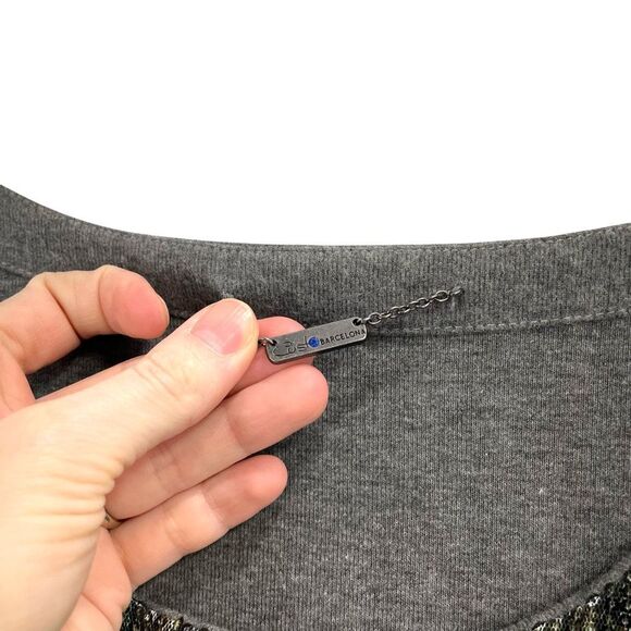 Custo Barcelona sequin front jersey tunic‎ dress Size M - Picture 4 of 7